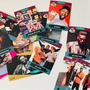 YO! MTV Raps Vintage 1991 Card Packs -Set of 3 Collectible Packs Bundle